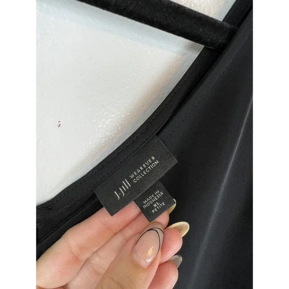 J. Jill Black Sleeveless Jumpsuit - Picture 10 of 12